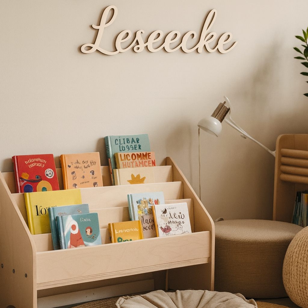 Holzschriftzug „Leseecke“