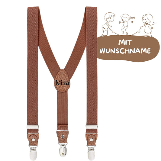 Kinder Hosenträger mit Namen