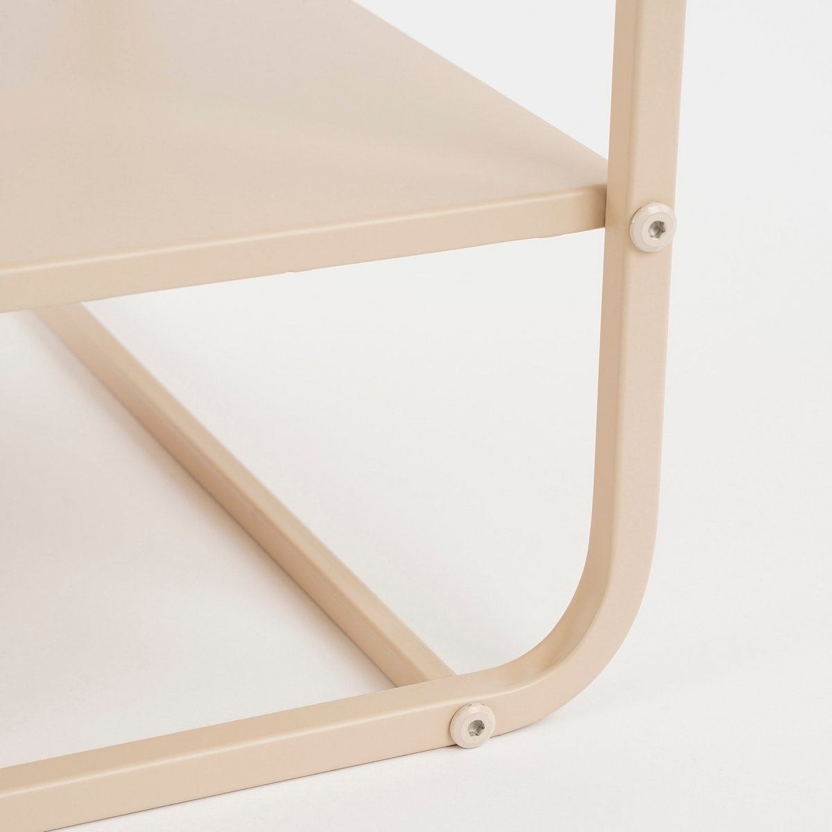 Jules Couchtisch – L110 x B38 x H50 cm – Metall – beige