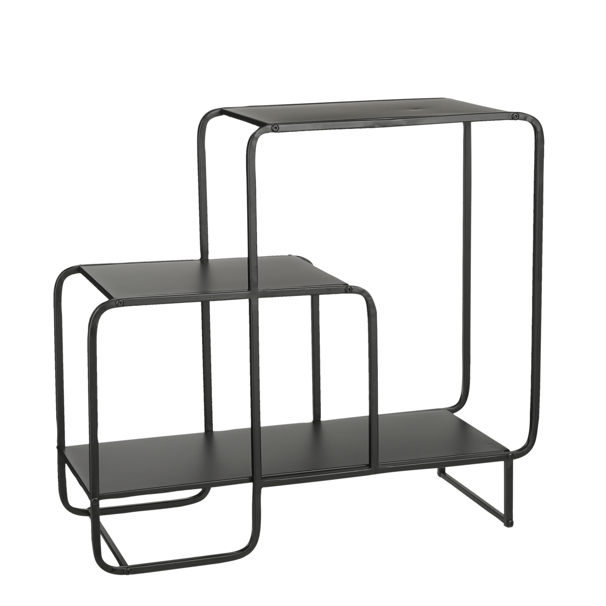 Jules Wandschrank – L70 x B30 x H76 cm – Metall – Schwarz