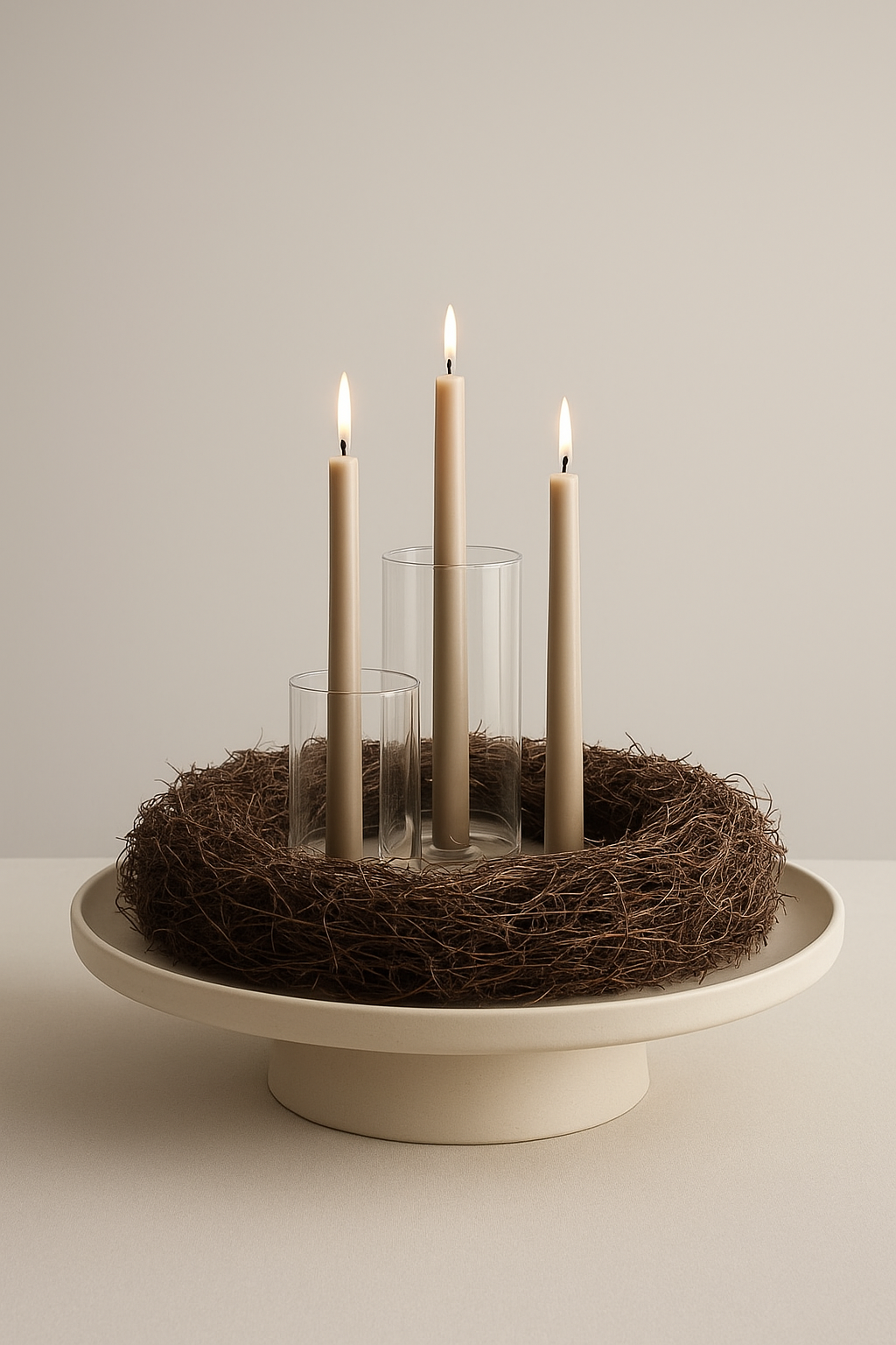 Kranz aus Rebenstielen 35 cm – Herbst & Weihnachten DIY