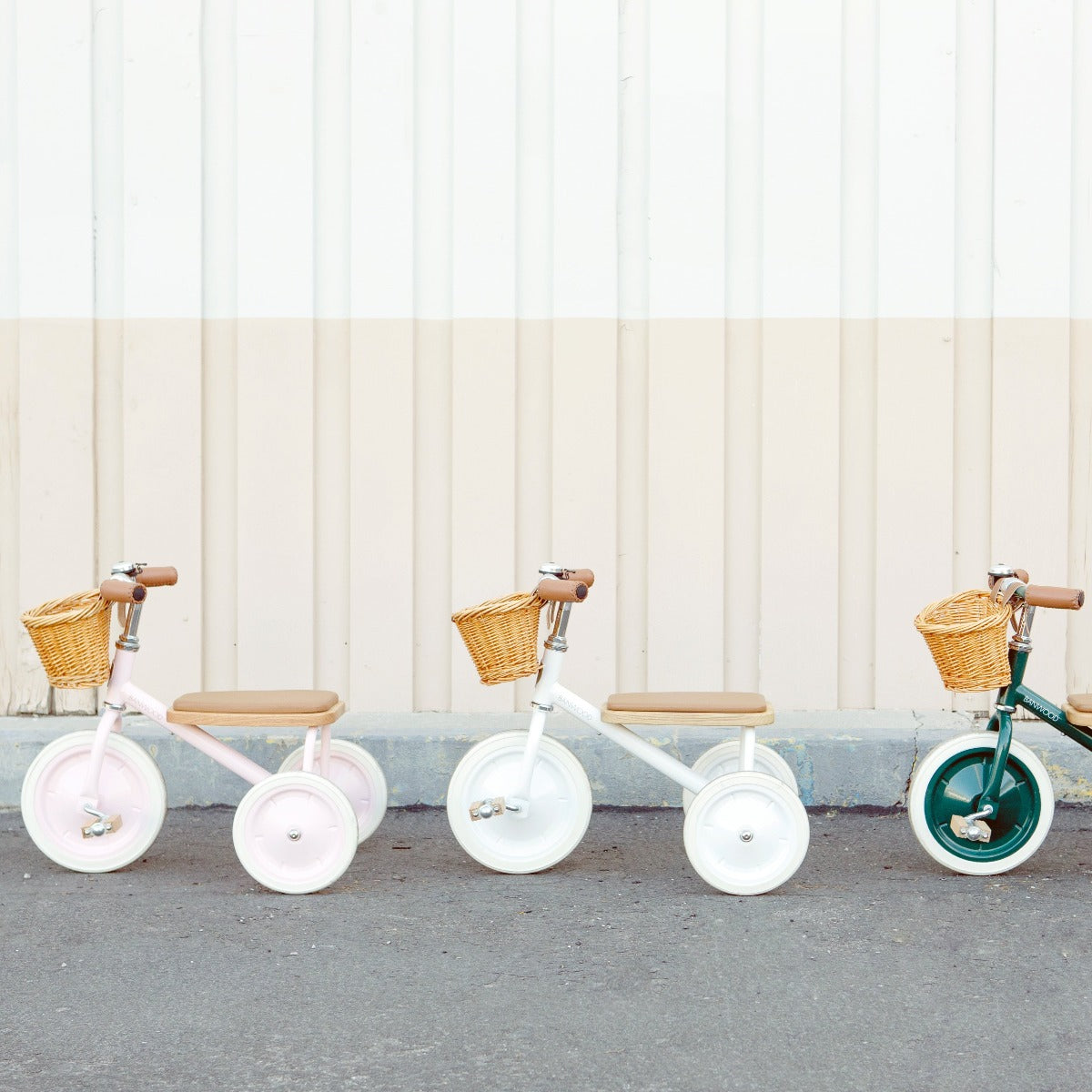Laufdreirad Vintage Banwood - rosa
