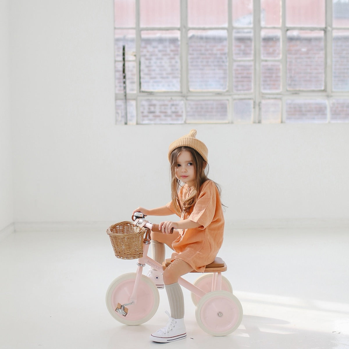 Laufdreirad Vintage Banwood - rosa