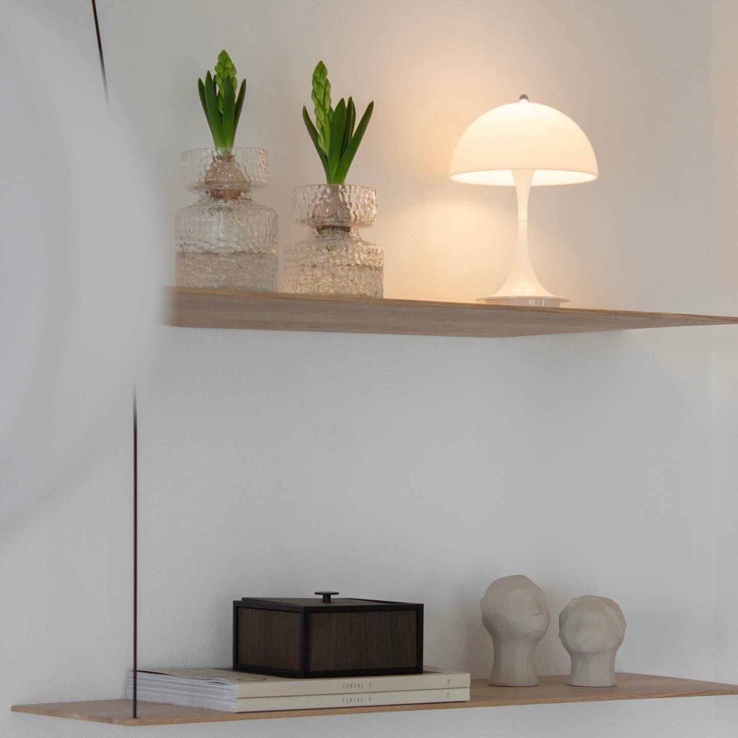 Amaryllis- & Hyazinthenvase im nordischen Stil
