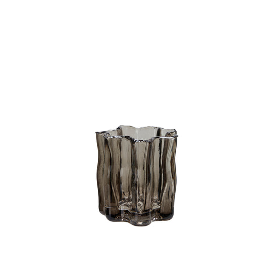 Wikholmform Windlicht / Teelicht / Vase braun organische Form