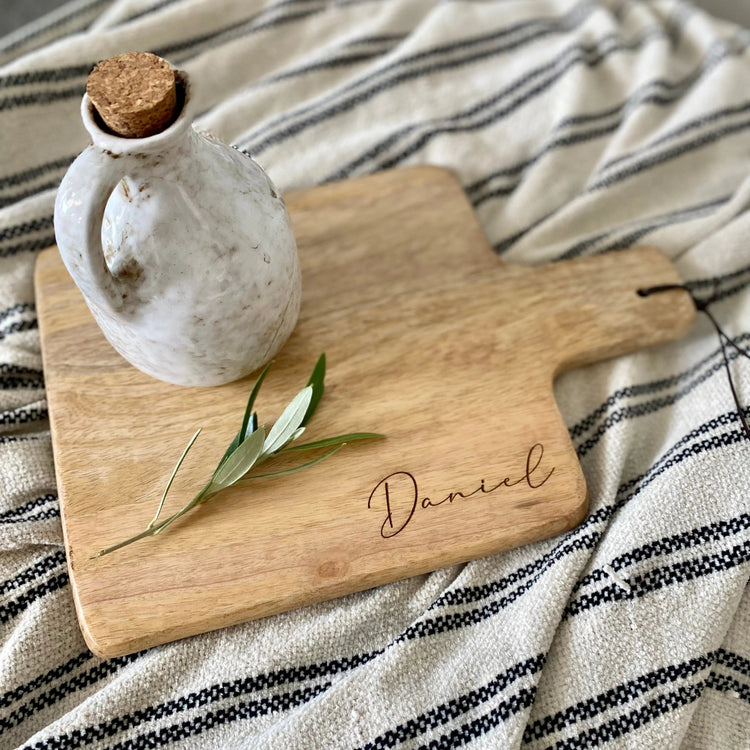 Schneidebrett mit Gravur – personalisiert | Schön Manufaktur