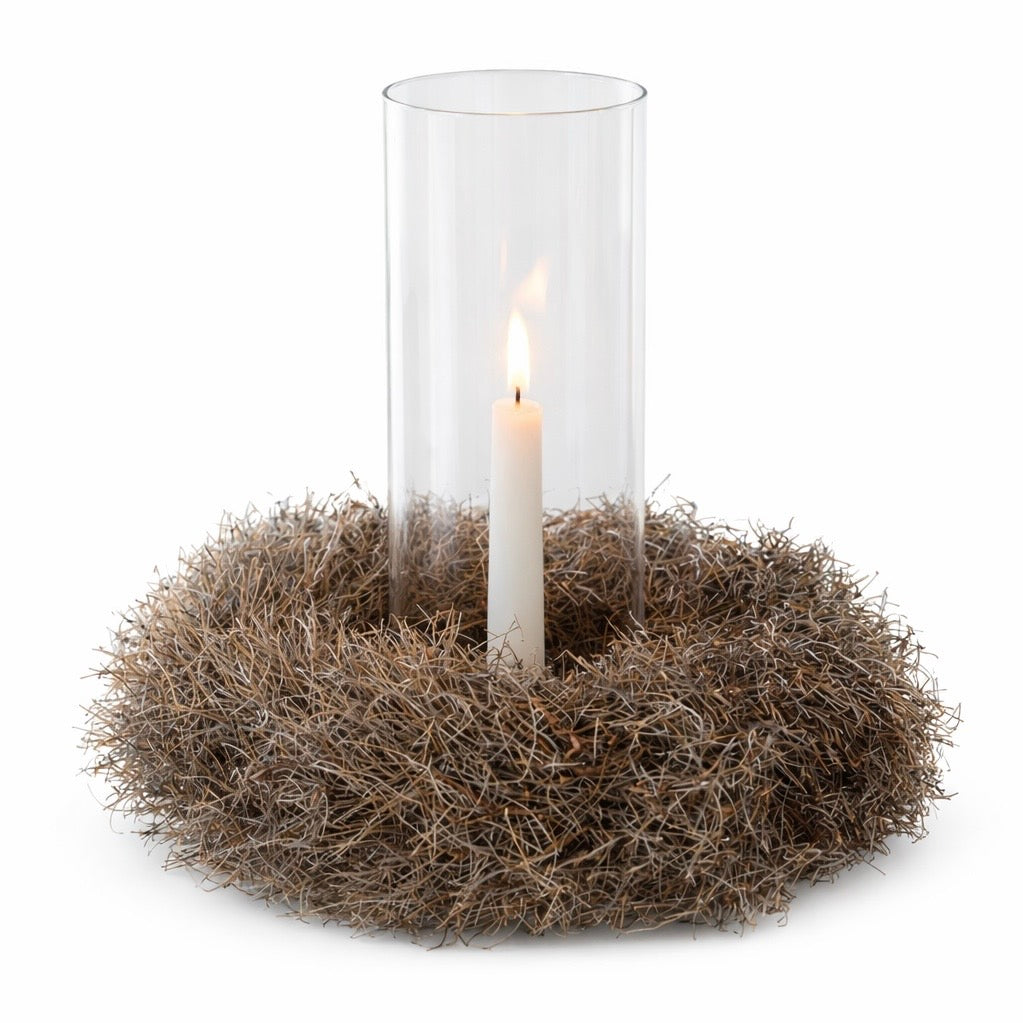 Iron Grass Kranz – 45 cm | Natural | Naturkranz handgebunden