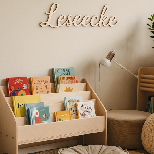 Holzschriftzug „Leseecke“