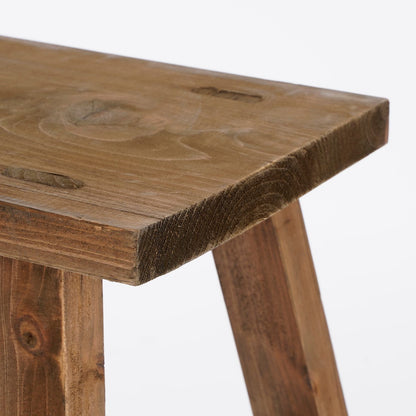 Mutiger Holzhocker – recyceltes Holz