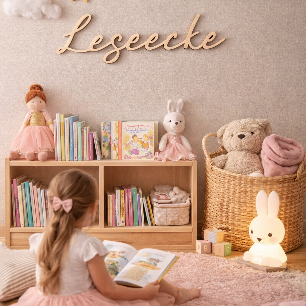 Holzschriftzug „Leseecke“