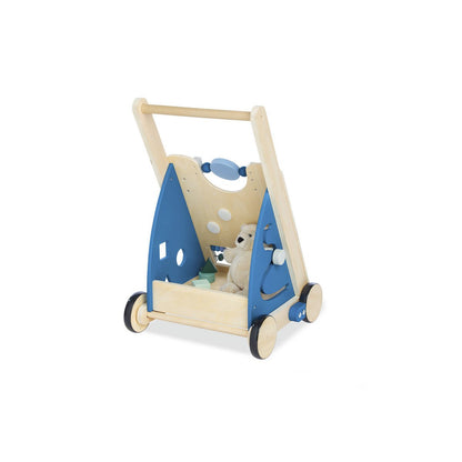 Pinolino Lauflernwagen Activity Walker 'Titus', blau