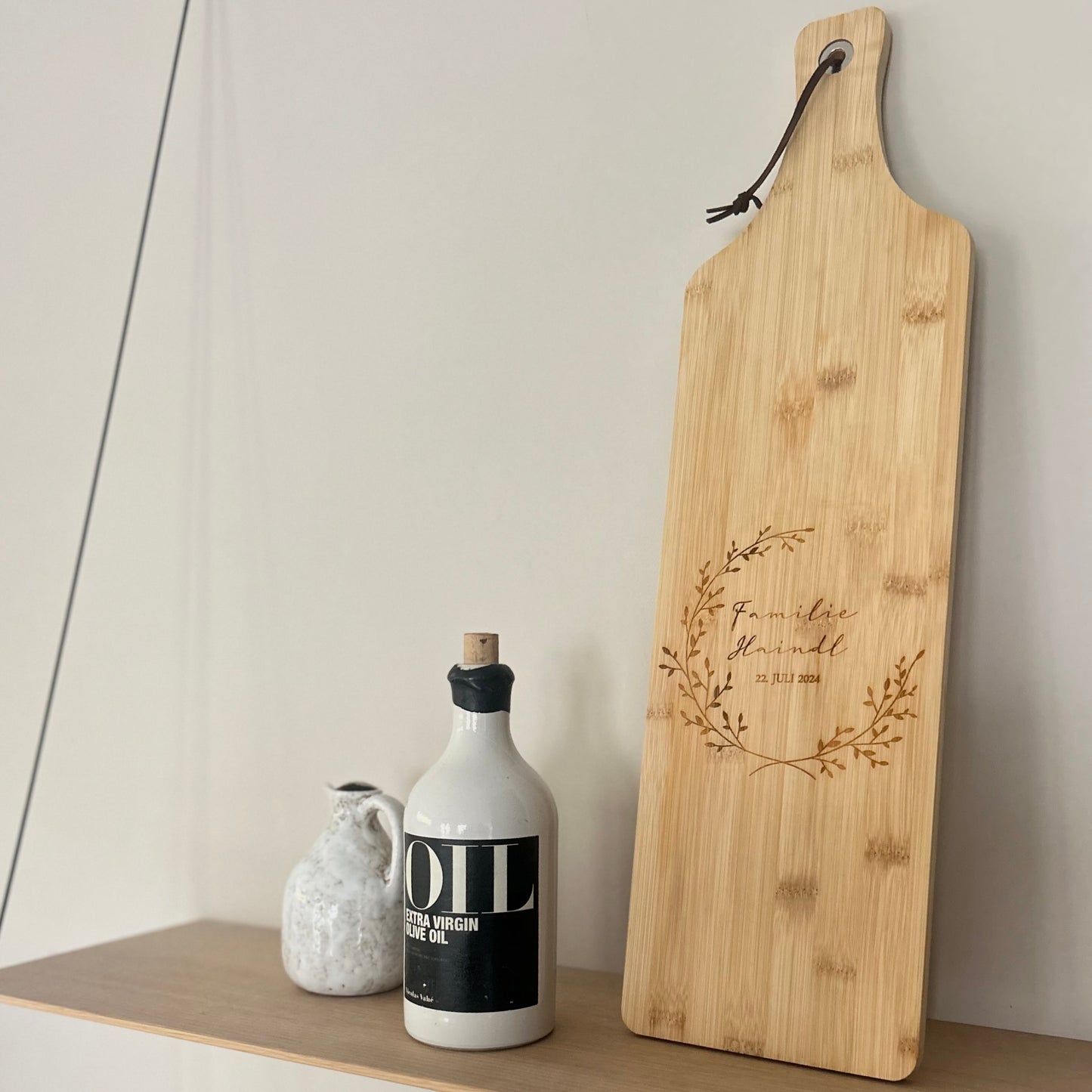 Schneidebrett mit Wunschgravur personalisierbar Hochzeit, Paare, Familien & Einzugsgeschenk