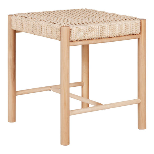 Abano Hocker - Natur - 42x42x46,5 cm