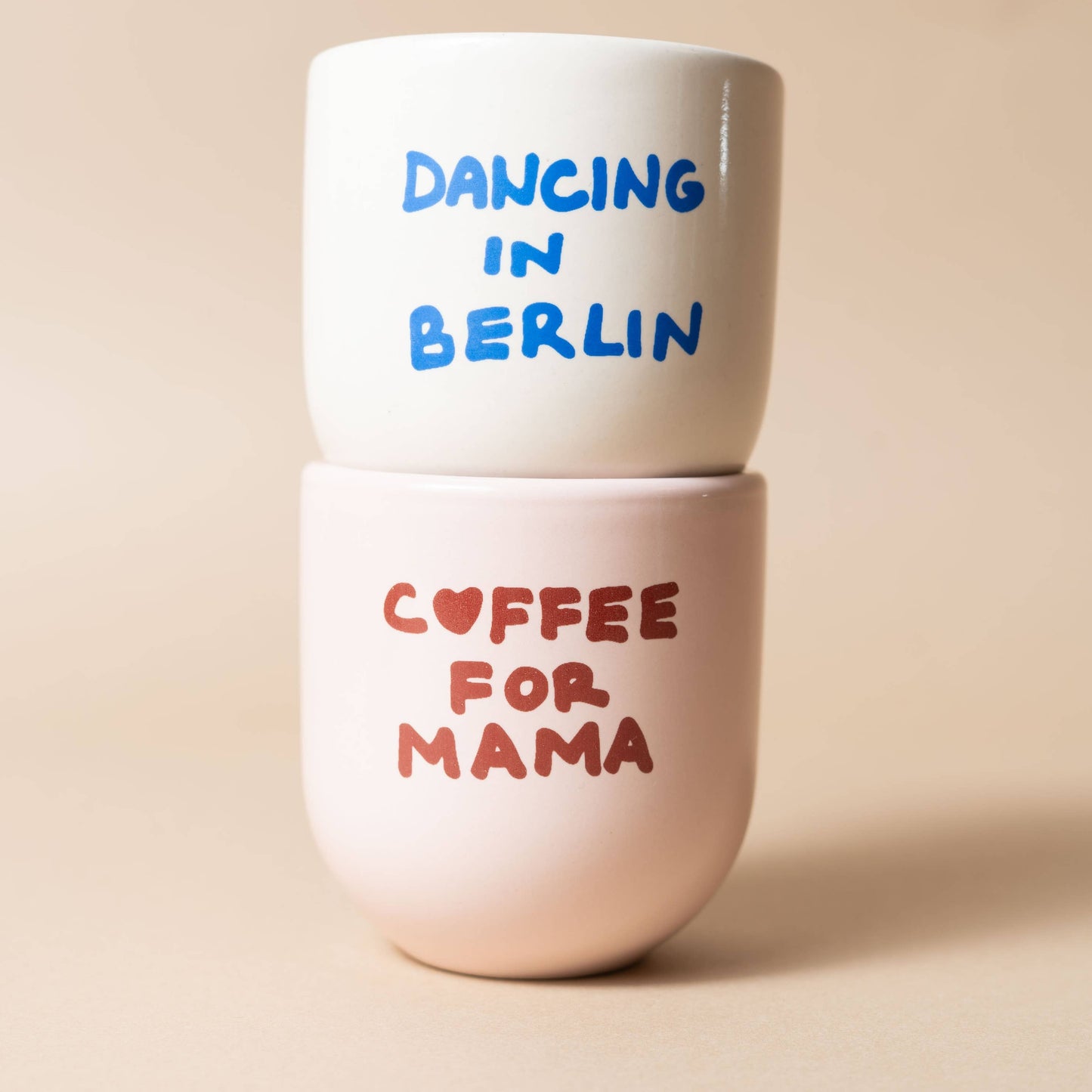 Keramiktasse „Coffee for Mama“ – Geschenk für Mama, Muttertag Tasse, Kaffeebecher Mama
