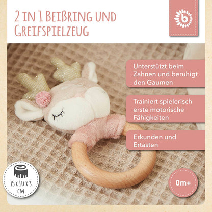 Greifling Reh Ella mit Rassel: Default