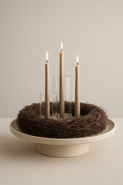 Kranz aus Rebenstielen 35 cm – Herbst & Weihnachten DIY