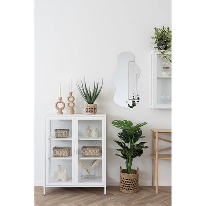 Spiegel organische Form- Glas, 40x80 cm