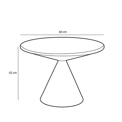 Beistelltisch minimalistisch Maße