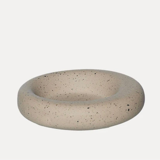 Ania Ring – Kerzenhalter & Schale aus Keramik, dots | Lübech Living