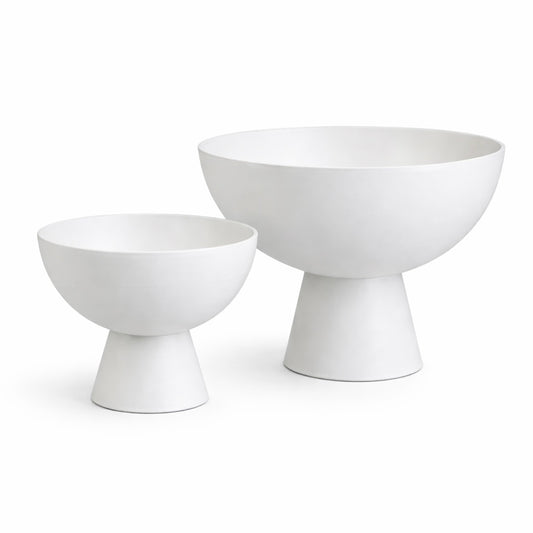 Nordic Bloom– Metall-Schale auf Fuß