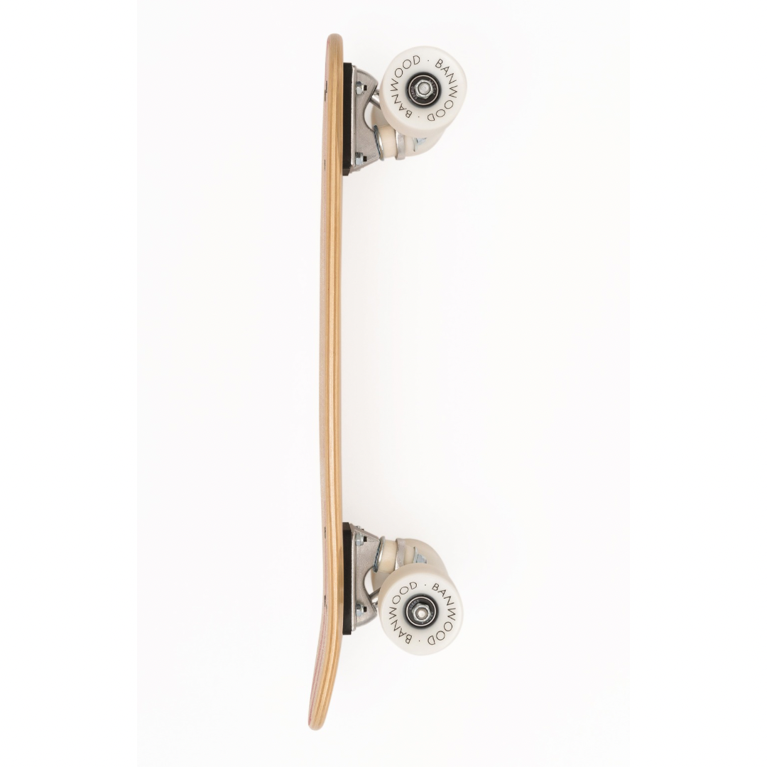 Kinderskateboard Banwood rot seitlich