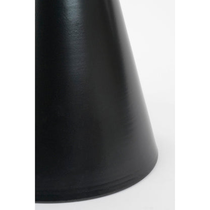 Jim Beistelltisch rund schwarz aus Eisen – modern & zeitlos