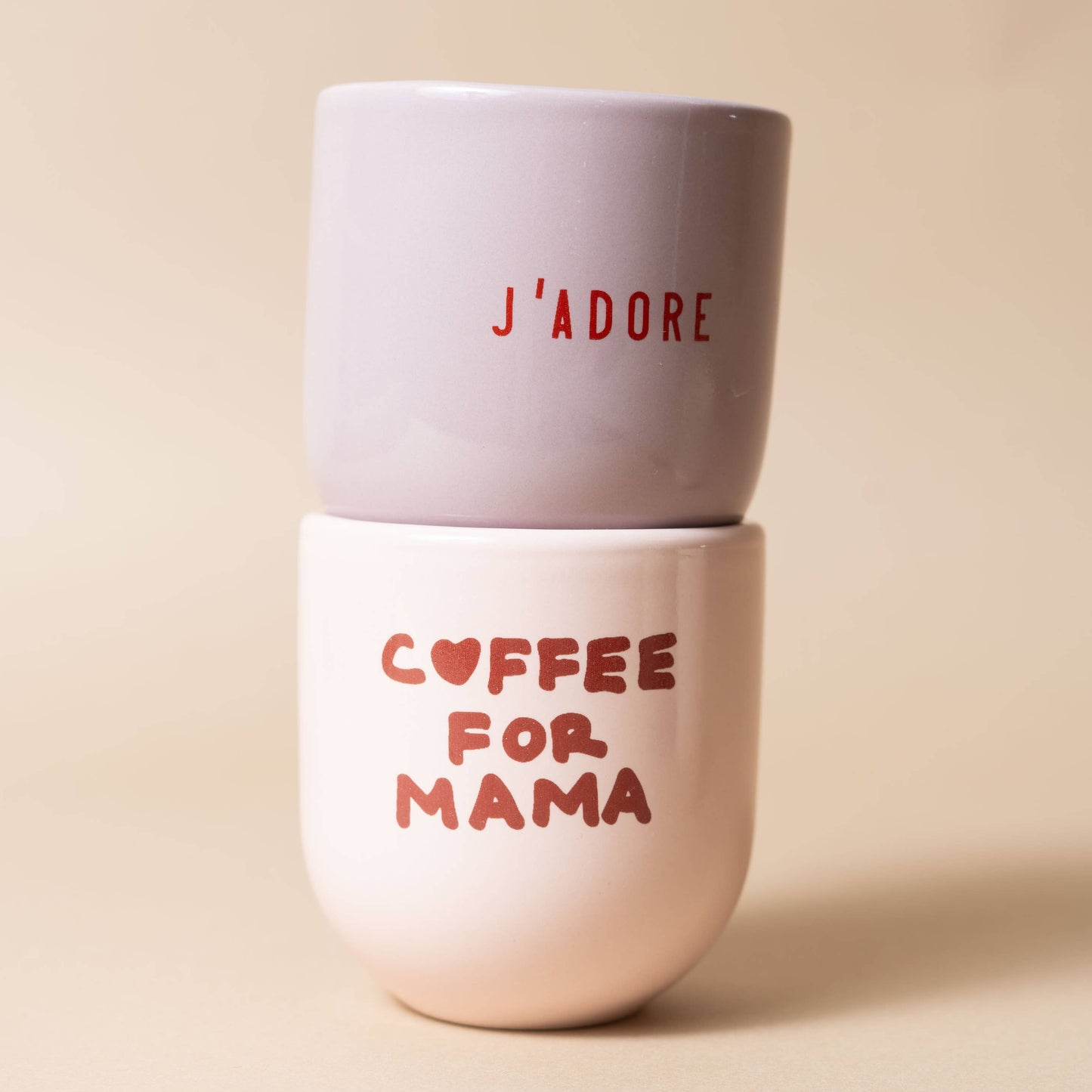 Keramiktasse „Coffee for Mama“ – Geschenk für Mama, Muttertag Tasse, Kaffeebecher Mama