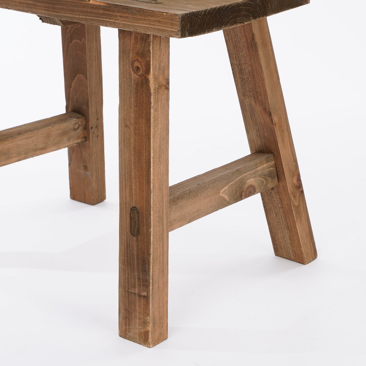 Mutiger Holzhocker – recyceltes Holz