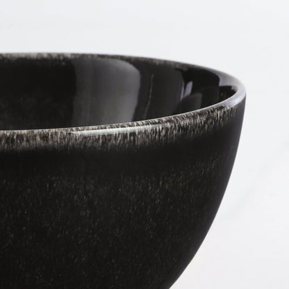 Tabo Geschirrset 16-teilig schwarz – Keramik für 4 Personen