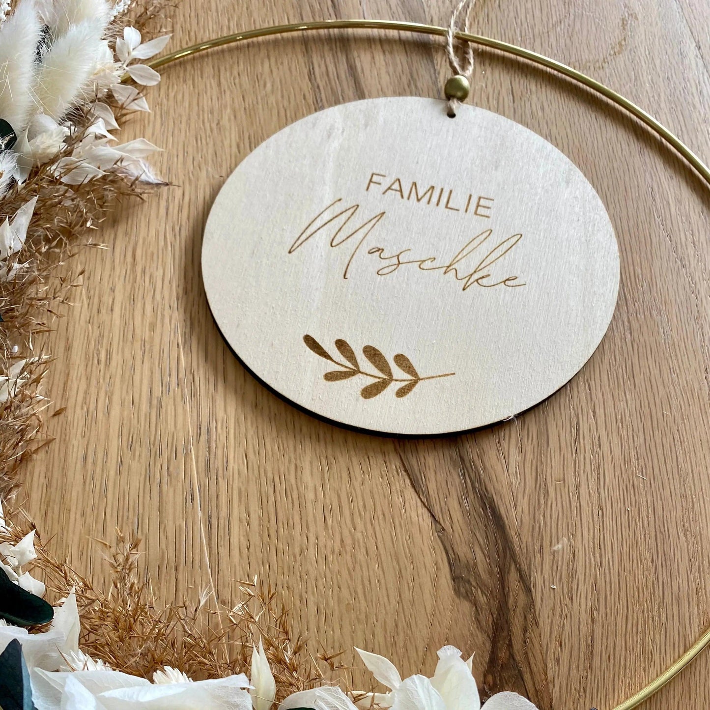 Personalisiertes Holzschild Familie