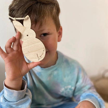 Anhänger „Hase“ mit Wunschgravur Schön Manufaktur