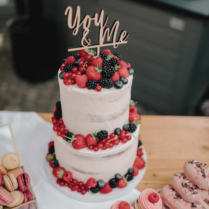 Cake Topper "Wedding" Schön Manufaktur