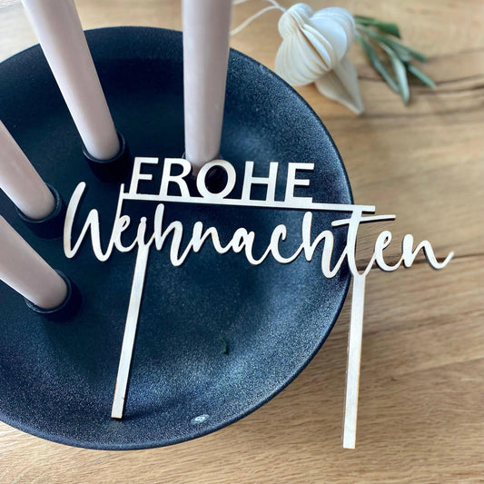 Cake Topper Weihnachten Schön Manufaktur