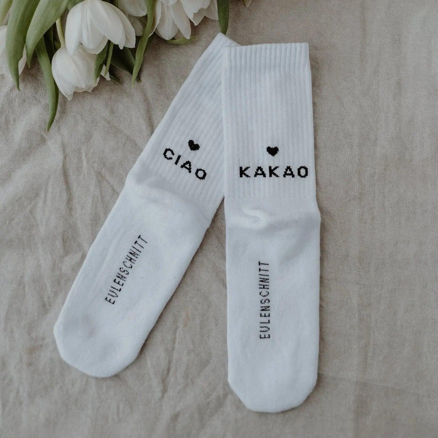 Eulenschnitt Socken Ciao Kakao Schön Manufaktur