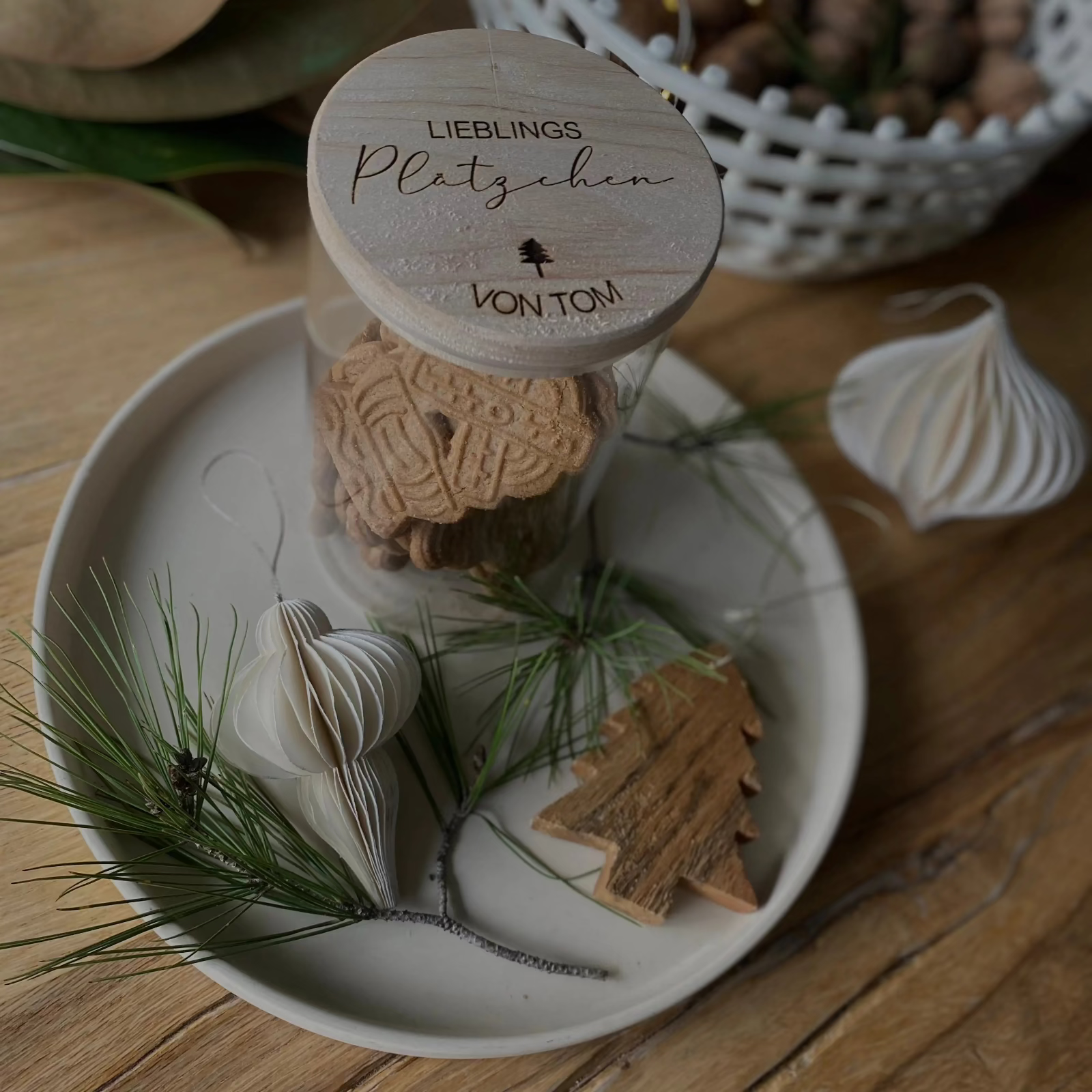 Plätzchendose Weihnachten/Nikolaus